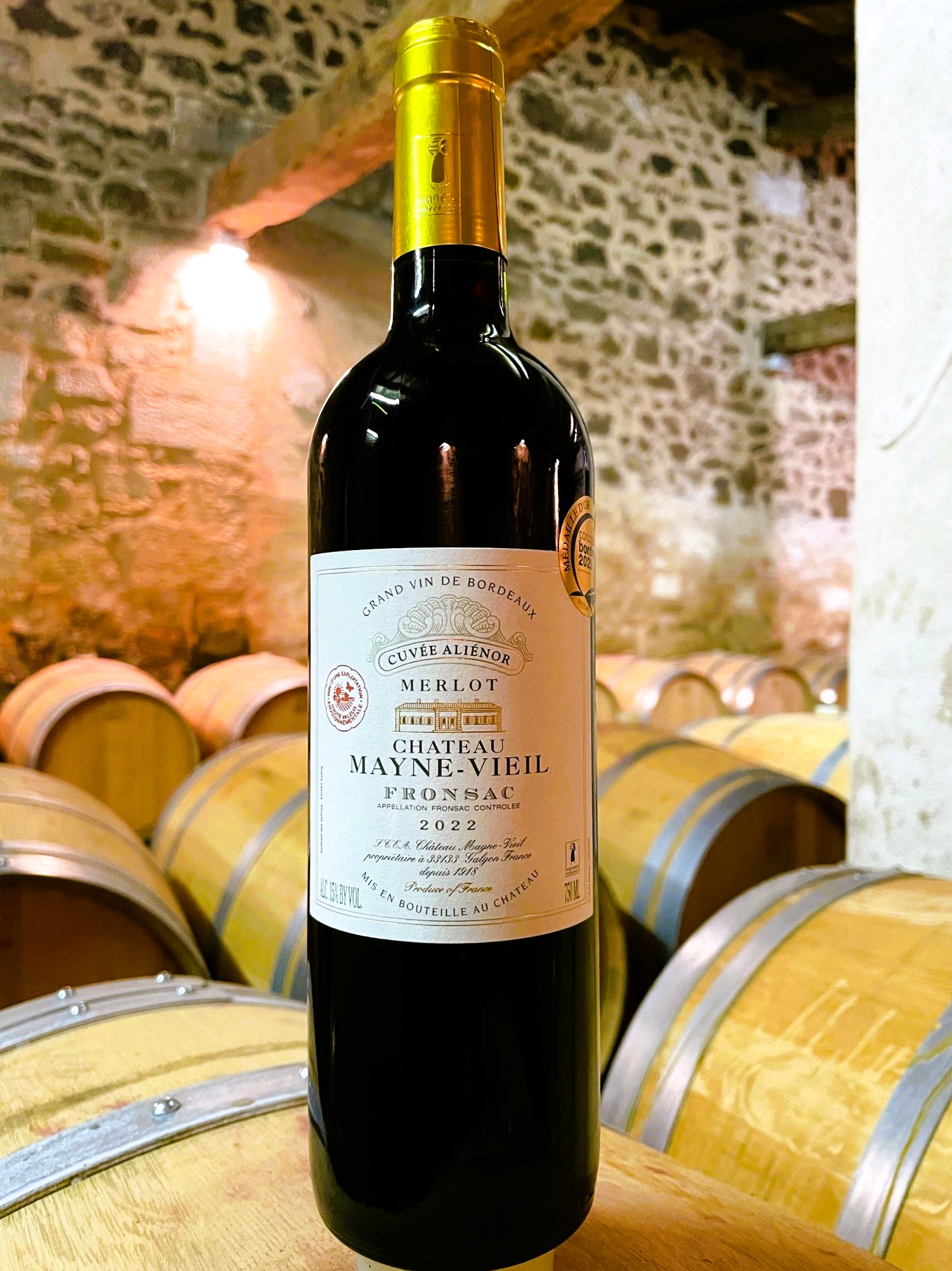 Château Mayne Vieil Cuvée Aliénor 2022 - Fronsac